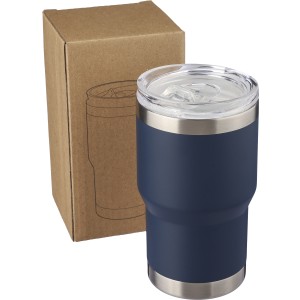 Recycled stainless steel travel mug (350 ml) Ayen, blue (Mugs)
