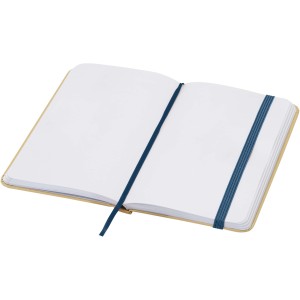 Reed A6 recycled hard cover notebook with plain pages, Ocean (Notebooks)