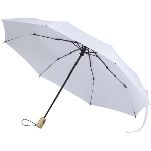 Renee 23? foldable auto open & close umbrella, White