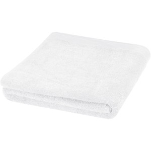 Riley 550 g/m2 cotton bath towel 100x180 cm, White (Towels)