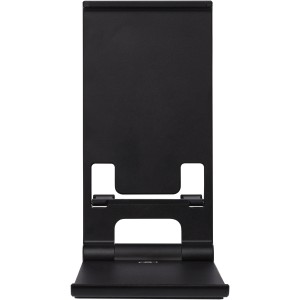 Rise slim aluminium phone stand, Solid black (Office desk equipment)