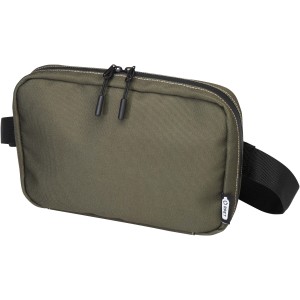 Roam GRS recycled modular toiletry bag, Green (Backpacks)