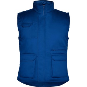 Almanzor multi-purpose workwear bodywarmer with high neck, Royal blue