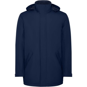 America men's padded parka jacket, Navy Blue