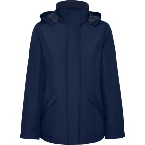 America women's padded parka jacket, Navy Blue