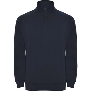 Aneto 280 g/m2 quarter zip sweater, Navy Blue
