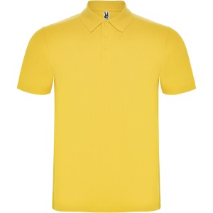 Austral short sleeve unisex polo, Yellow