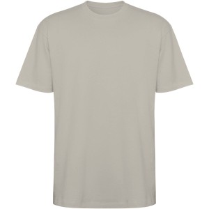 Bull short sleeve unisex oversized t-shirt, Stone Grey