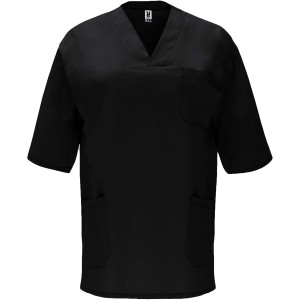 Panacea 160 g/m2 unisex short sleeve service top, Black
