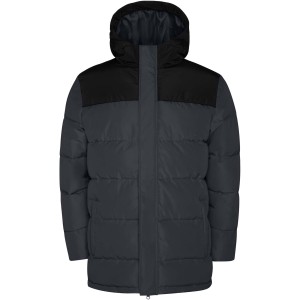 Tallin kids insulated jacket, Ebony, Solid black