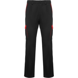 Trooper 250 g/m2 workwear trousers, Black, Red