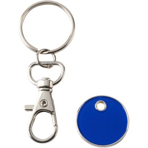 Rory keyring with trolley coin, Blue (Keychains)