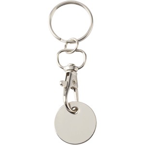 Rory keyring with trolley coin, White (Keychains)