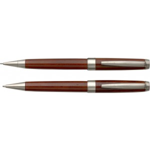 Rosewood writing set Jonah, brown (Pen sets)