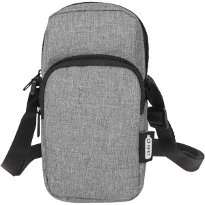 Ross GRS recycled phone pouch, Heather grey (Office desk equipment)