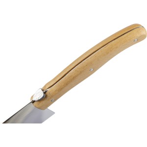 rPET charcutterie set Evelisse, brown (Metal kitchen equipments)