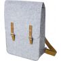 RPET felt backpack Avery, light grey