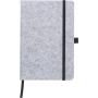 RPET felt notebook Harper, grey