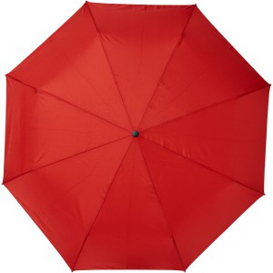 RPET folding umbrella , Red (Foldable umbrellas)