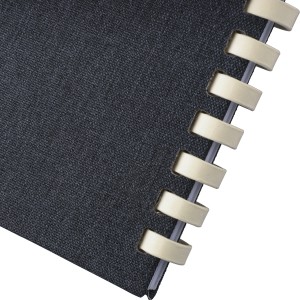 rPET notebook (A5) Ilias, blue (Notebooks)