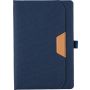 rPET notebook A5 Thorsten, blue