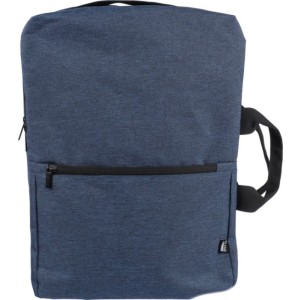 rPET polyester (300D) backpack Mallory, blue (Backpacks)