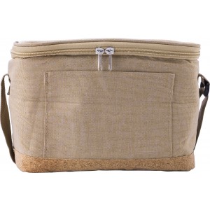 RPET polyester (600D) coolerbag Sage, khaki (Cooler bags)