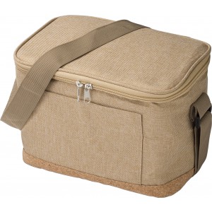 RPET polyester (600D) coolerbag Sage, khaki (Cooler bags)