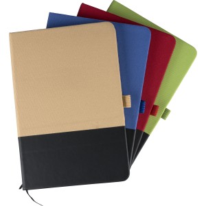 rPET polyester A5 notebook Yuna, lime