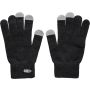 rPET touchscreen gloves Nira, black