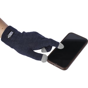 rPET touchscreen gloves Nira, blue (Gloves)