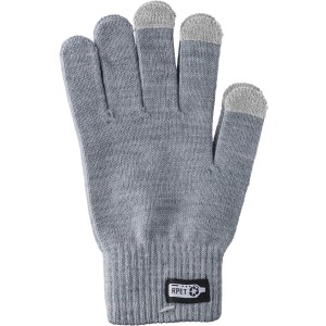 rPET touchscreen gloves Nira, grey (Gloves)