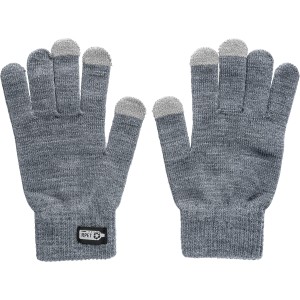 rPET touchscreen gloves Nira, grey (Gloves)