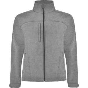 Rudolph unisex softshell jacket, Heather black (Jackets)