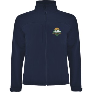 Rudolph unisex softshell jacket, Navy Blue (Jackets)