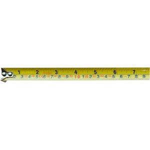 Rule 5-metre RCS recycled plastic measuring tape, Yellow (Measure instruments)