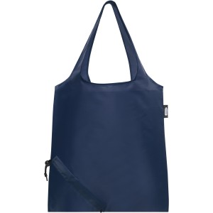 Sabia RPET foldable tote bag, Navy (Shopping bags)