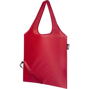 Sabia RPET foldable tote bag, Red (Shopping bags)