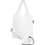 Sabia RPET foldable tote bag, White (12054101)