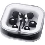Sargas lightweight earbuds, solid black (10812800)