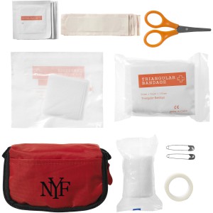 Save-me 19-piece first aid kit, Red (Healthcare items)