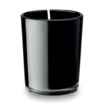 Scented candle in glass, black (MO9030-03)