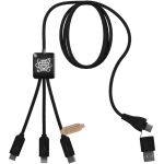 SCX.design C45 5-in-1 rPET charging cable with data transfer (2PX08590)