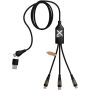 SCX.design C50 5-in-1 fast charging 100W/5A cable with digit