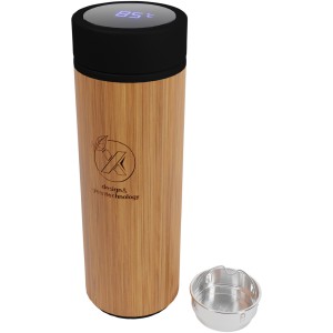 SCX.design D11 500 ml bamboo smart bottle, Wood (Thermos)