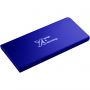 SCX.design P15 light-up 5000 mAh powerbank, Blue