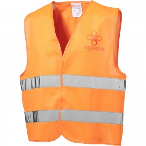 See-me safety vest for professional use, Orange (Reflective items)