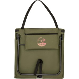 Serene beach lounger, Forest green (Beach equipment)