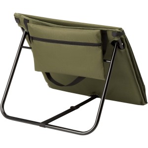 Serene beach lounger, Forest green (Beach equipment)