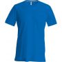SHORT-SLEEVED CREW NECK T-SHIRT, Light Royal Blue